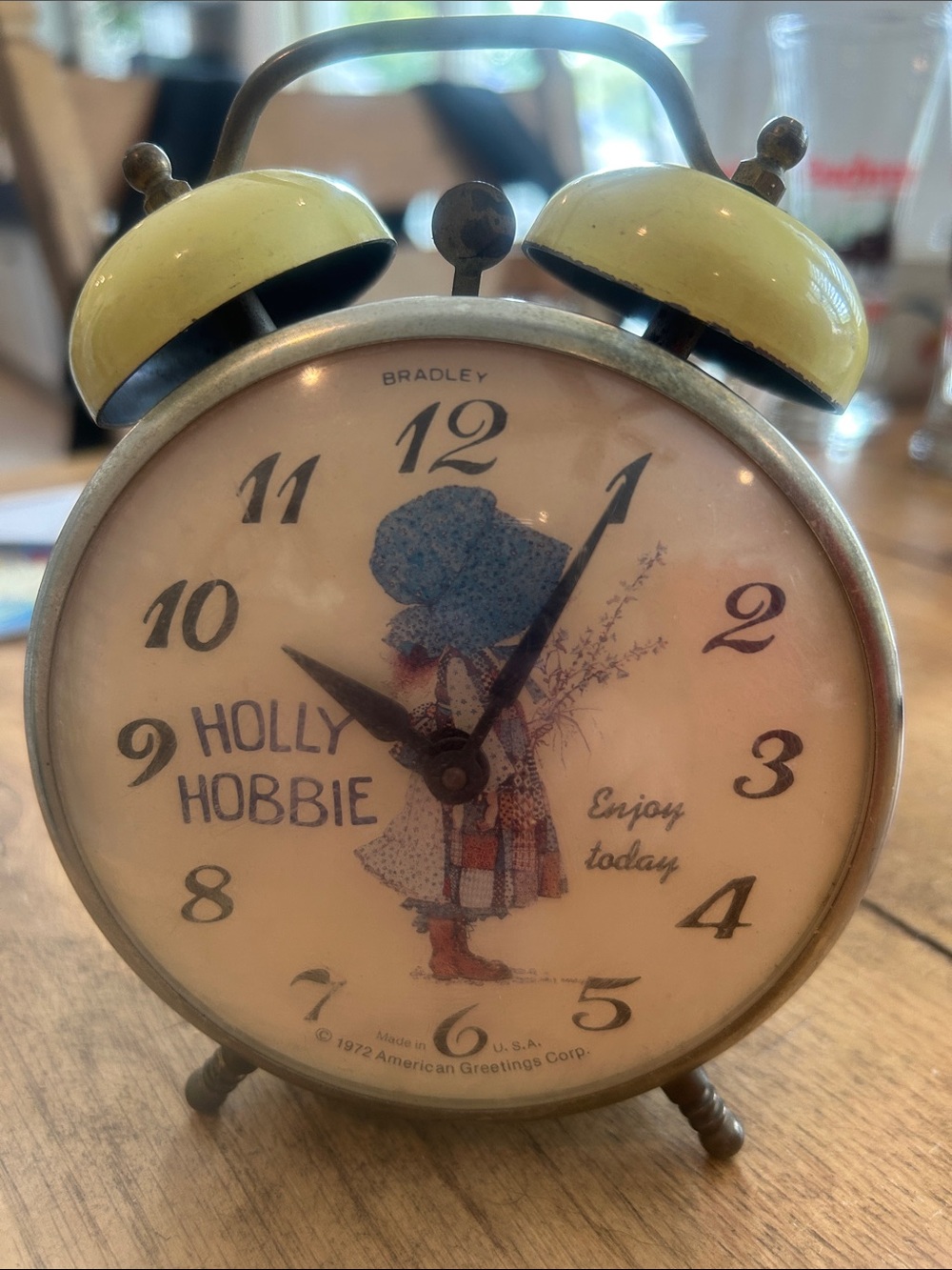 Holly Hobbie Vintage 1972 clock